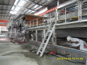 2011年2月，嵊州天宇紙業(yè)4000/350普瓦紙機(jī)順利出紙